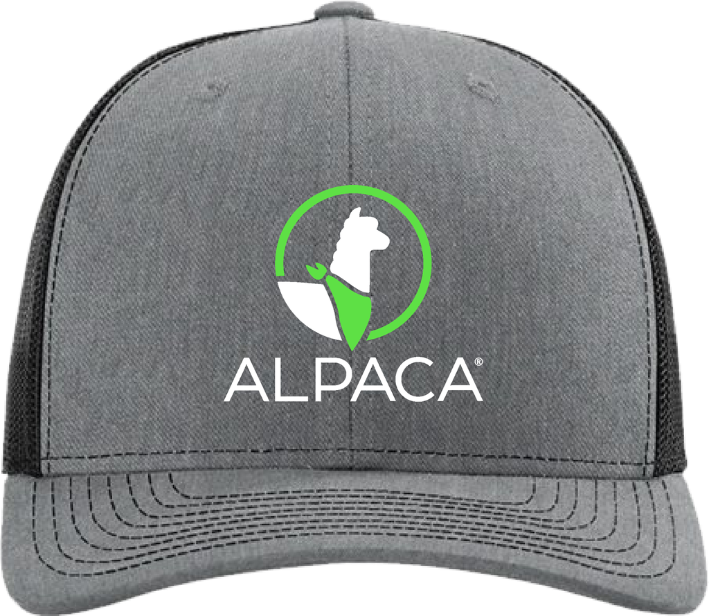 Alpaca Hat Gray/Black