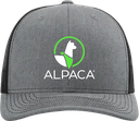 Alpaca Hat Gray/Black