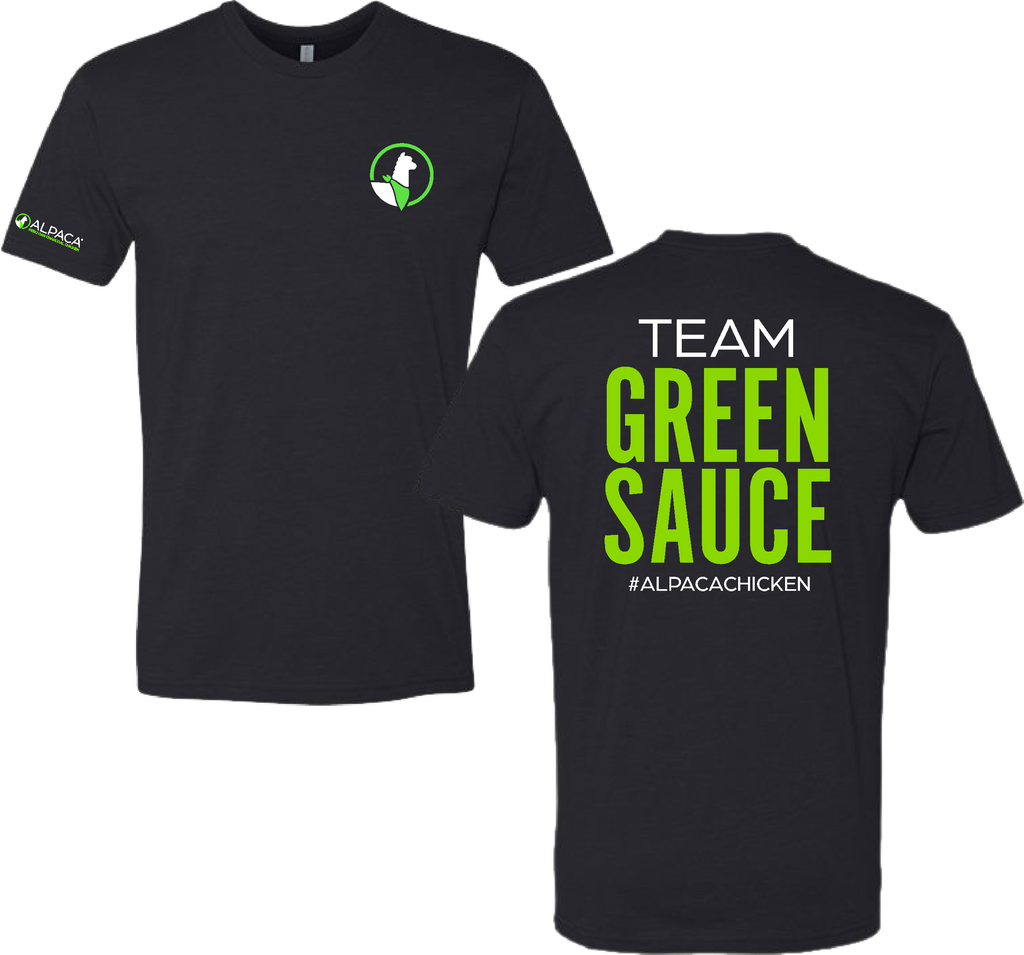 Alpaca Green Sauce Tees