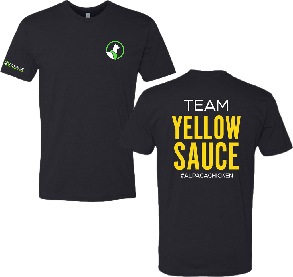 Alpaca Yellow Sauce Tees
