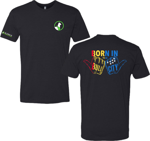 Alpaca Born in Bull City TShirt
